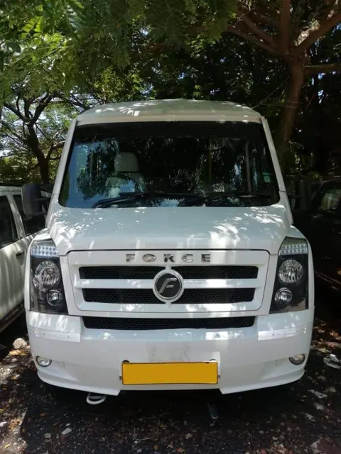 White Force Tempo Traveller rental in Chennai with driver